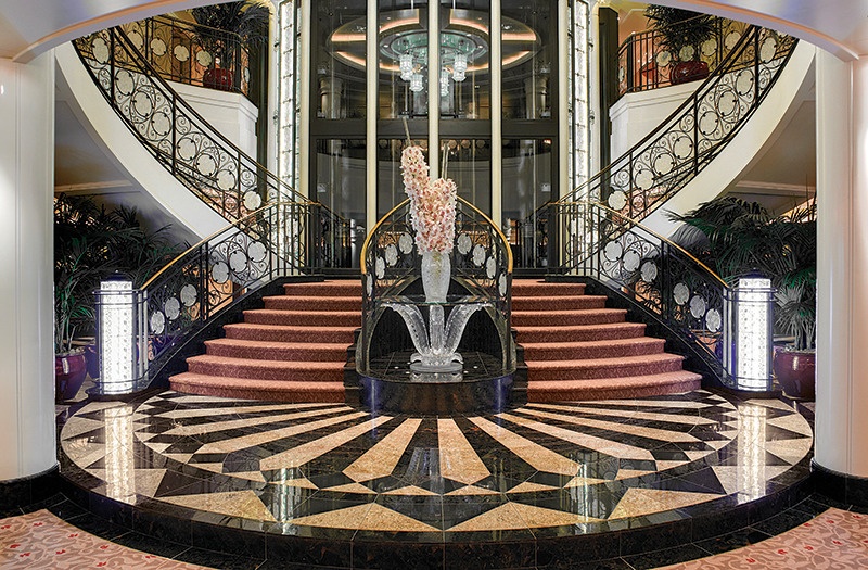 Oceania grand staircase
