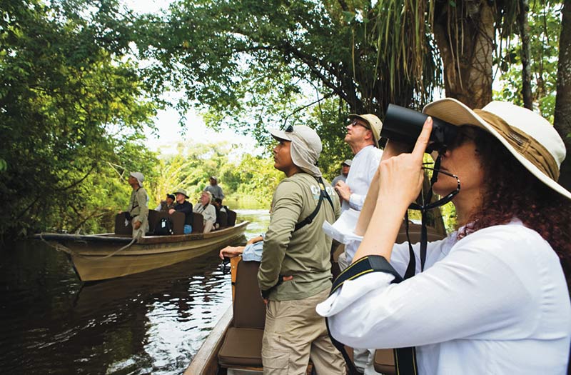 Birdwatching excursion with Uniworld