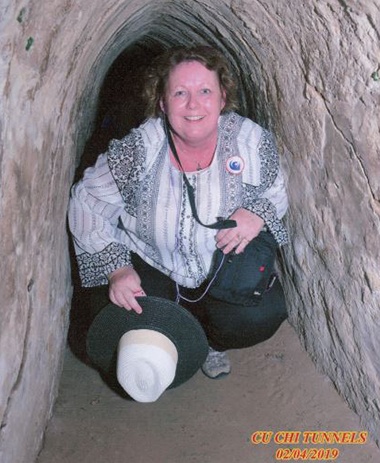 Rhonda's travels - Cu Chi tunnels